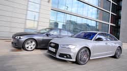 Audi A6 3.0 TDI Competition, BMW 535d, Seitenansicht