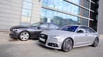 Audi A6 3.0 TDI Competition, BMW 535d, Seitenansicht