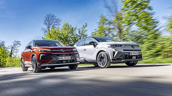 Renault Captur und VW T-Roc im Test