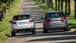 Audi SQ7 4.0 TDI Quattro, Porsche Cayenne S Diesel