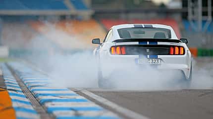 Shelby GT350 Mustang, Heckansicht