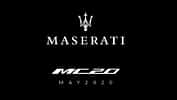 Maserati MC20 Schriftzug