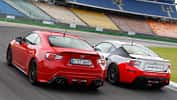 Toyota GT86 CS-V3, Toyota GT86 TRD, Heckansicht