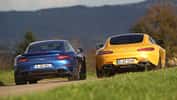 11/2014, Porsche 911  trifft Mercedes AMG GT