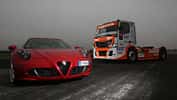 Alfa Romeo 4C, Iveco Race Stralis, Impression