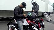 Lewis Hamilton - MV Agusta Brutale 800 Dragster RR - GP Italien 2015