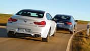 Audi RS 7  Sportback, BMW M6 Gran Coupé, Heckansicht