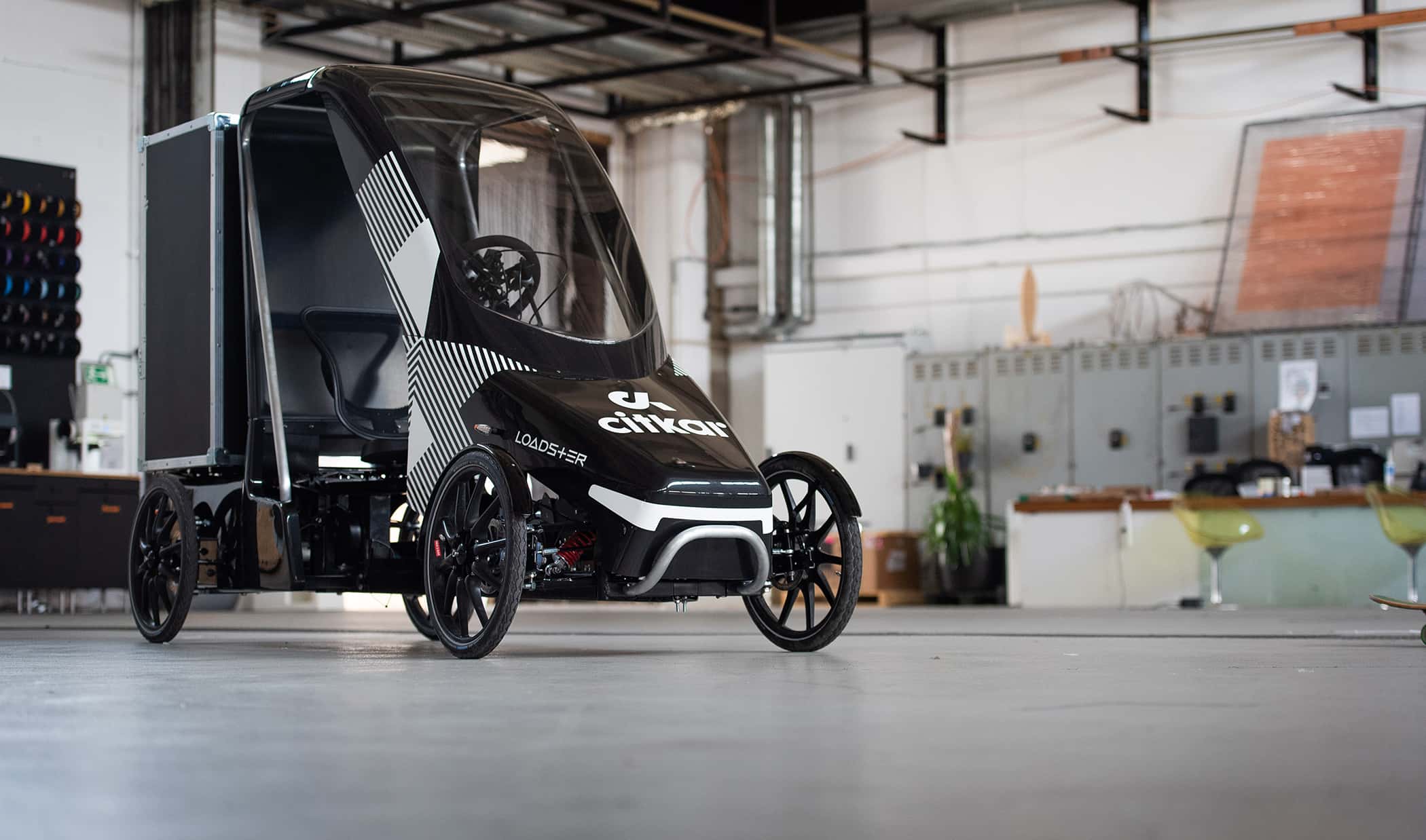 Citkar Loadster: E-Cargo-Bike mit zu 400 km Reichweite