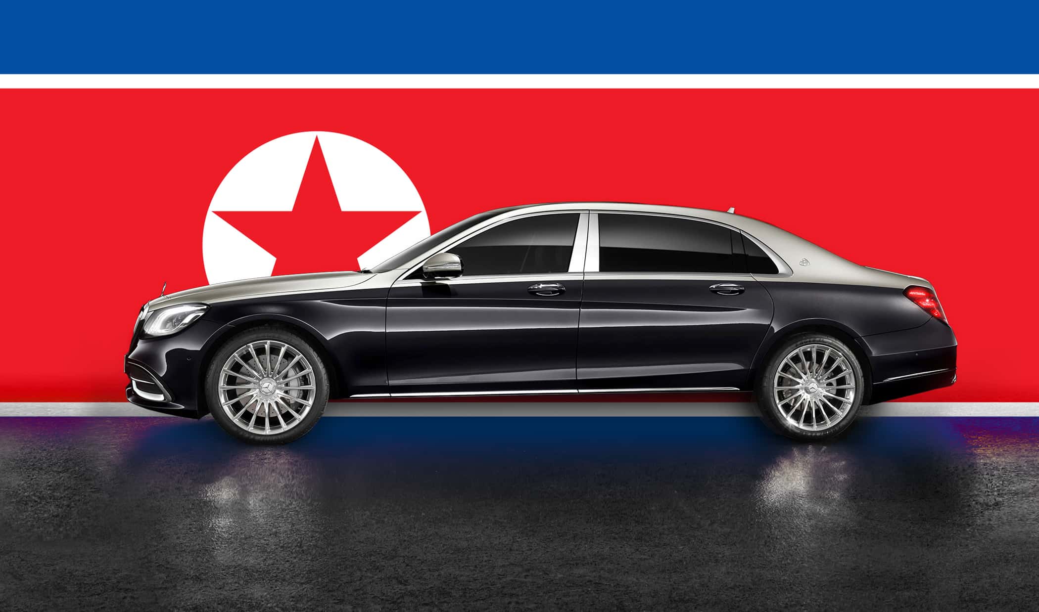 Pyongyang Vehicles So kommt Kim Jong Un an seinen Maybach S600 Guard