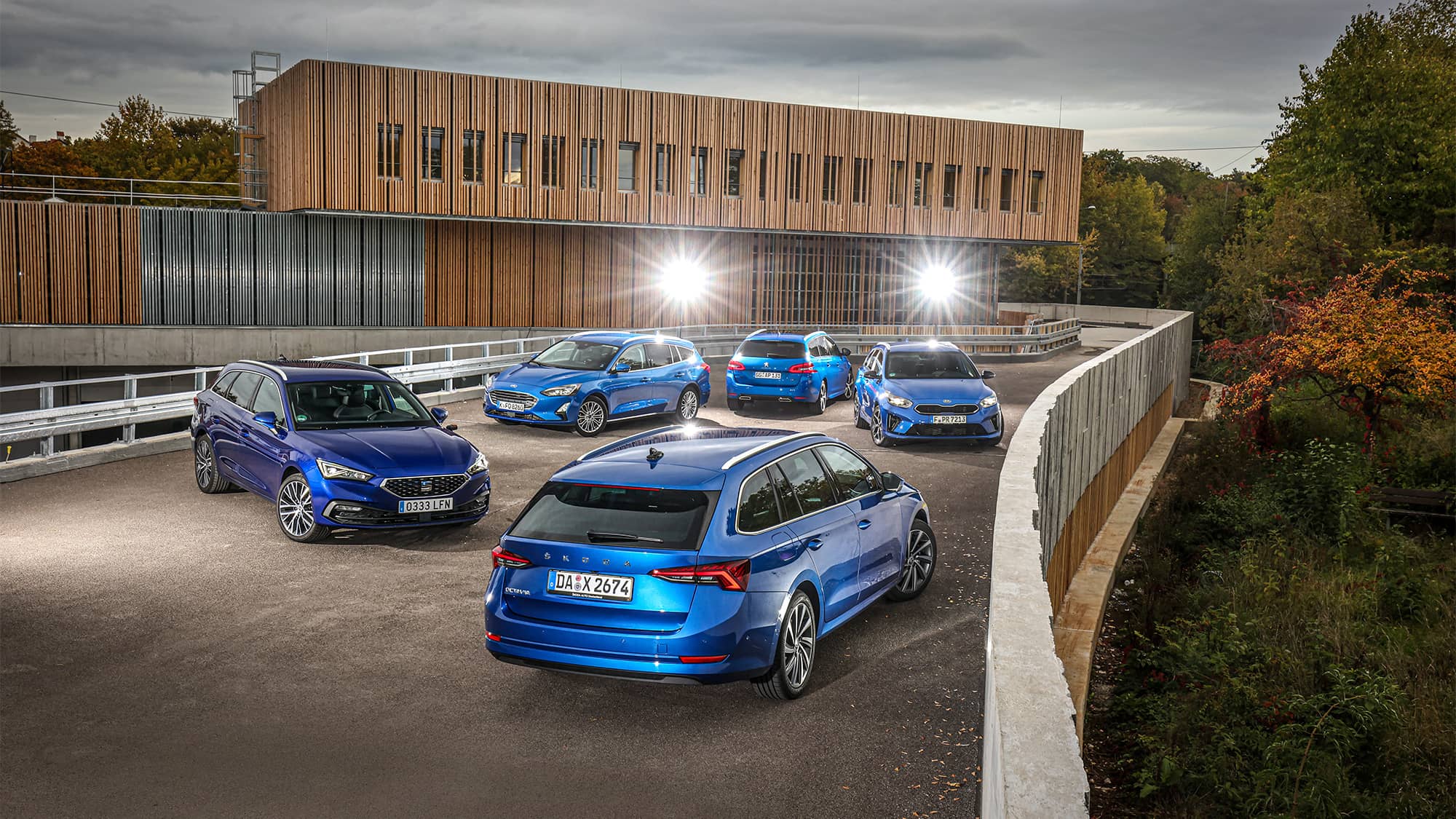 Vergleich Seat Leon St Und Skoda Octavia Seat Leon und Skoda Octavia im Test