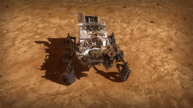 Reslience Rover Perseverance Rover im Teaser-Video