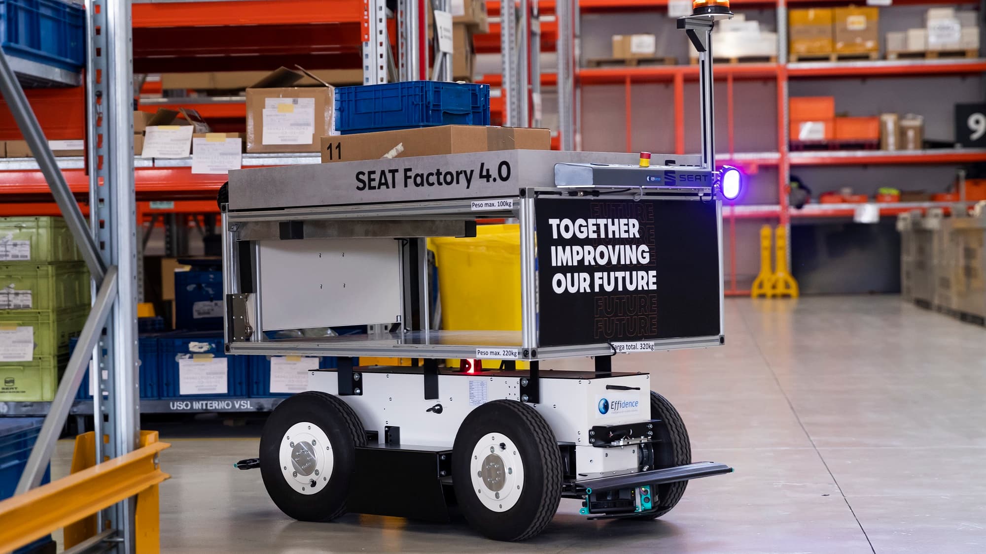 German Auto Bot Seat testet autonome Roboter