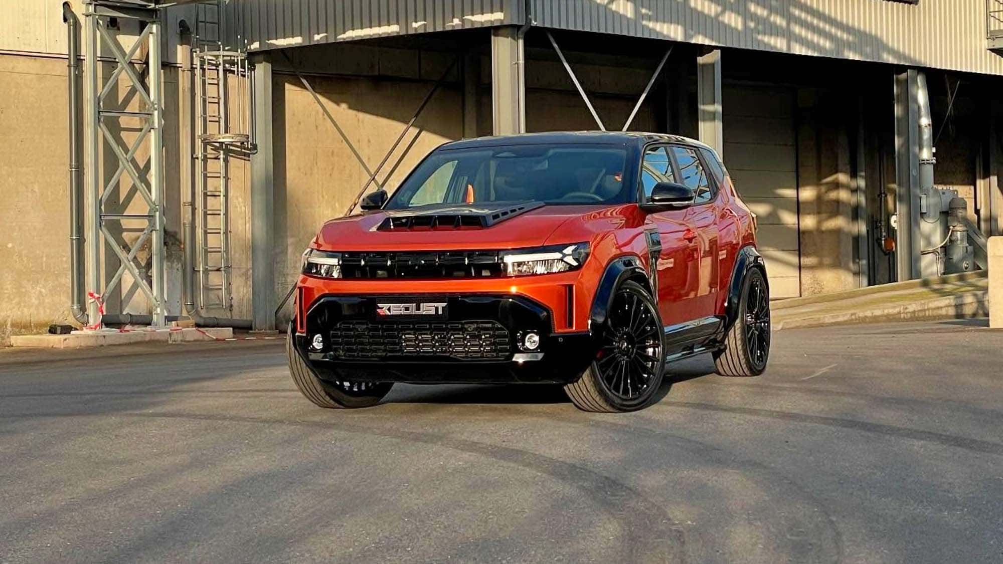 Dacia-Bigster-Tuning-von-Redust-Der-Dacia-Bigster-zeigt-uns-sein-grimmiges-Gesicht