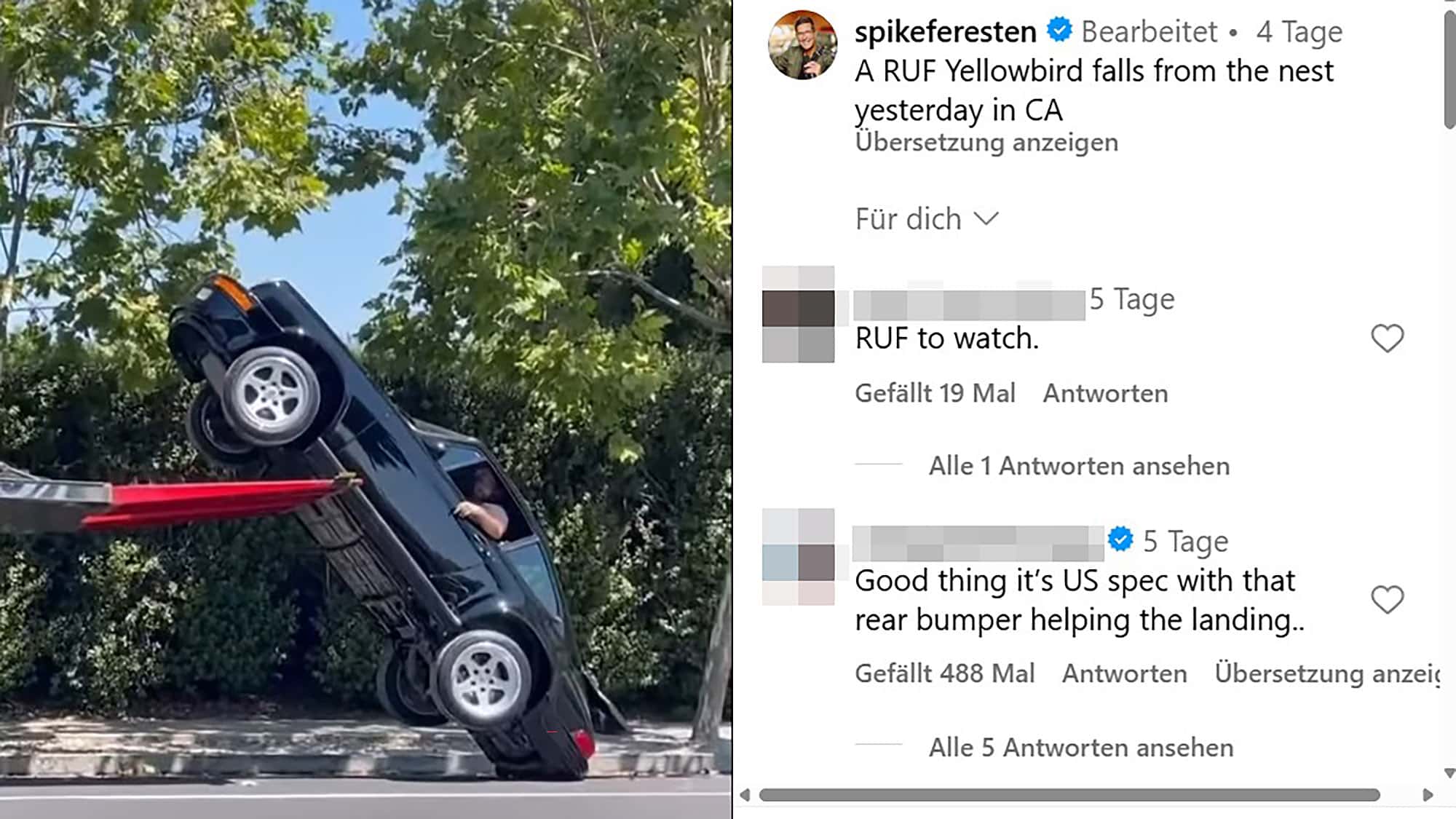 Ruf-CRT-Porsche-Yellowbird-f-llt-vom-Transporter-Warum-dieser-Transportschaden-so-tragisch-ist