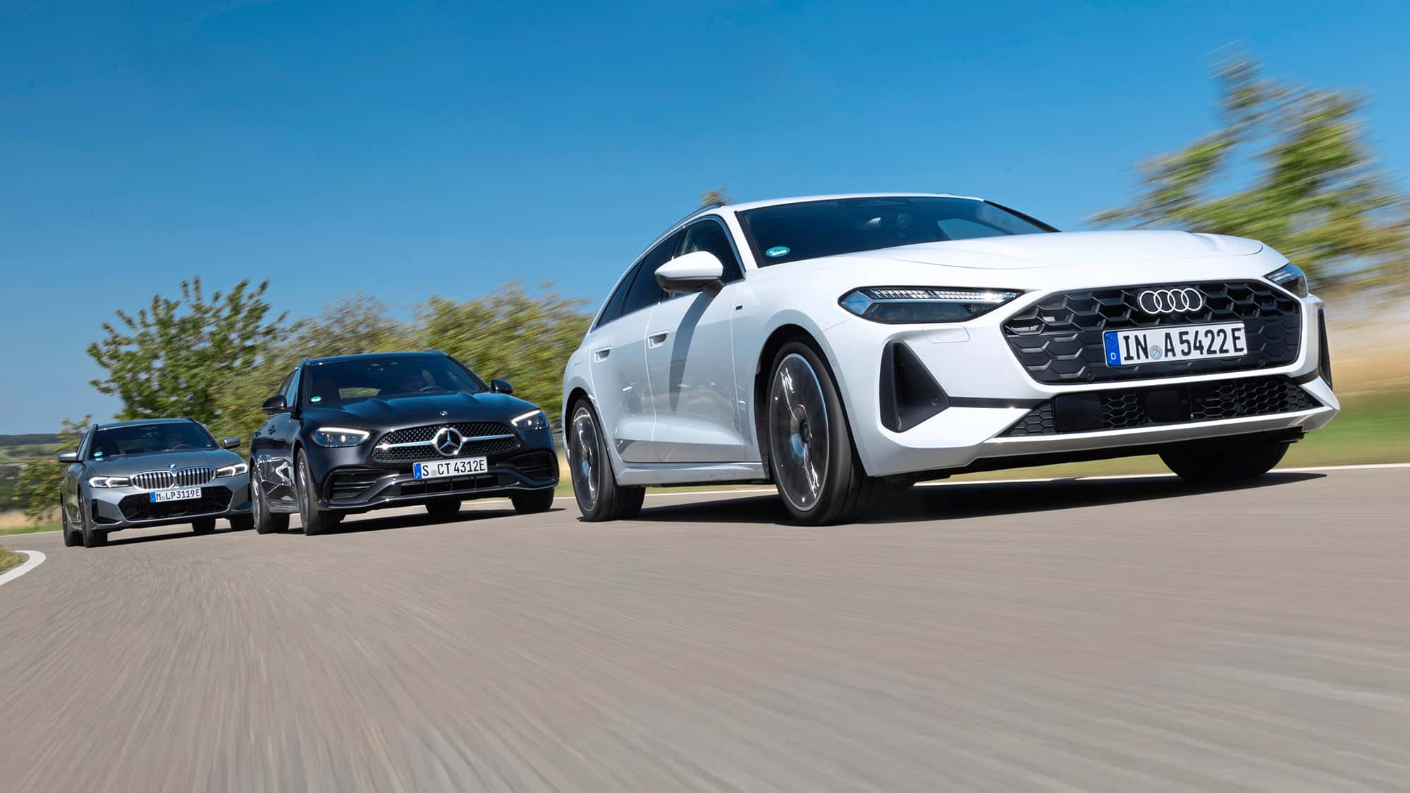 Audi-A5-Avant-BMW-3er-Touring-Mercedes-C-Klasse-Power-Duell-Hybrid-Kombis-im-H-rtetest
