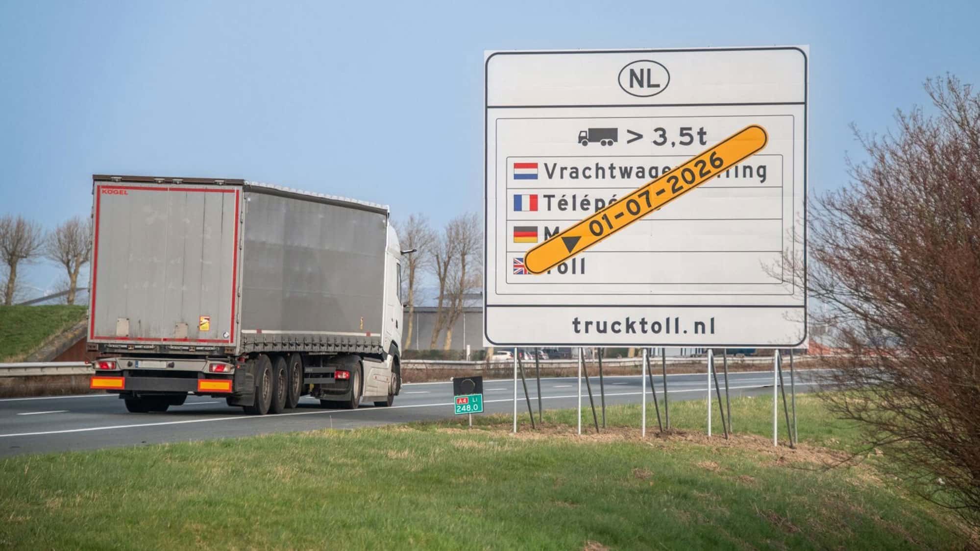 The Netherlands introduces a truck toll for vehicles over 3 ...