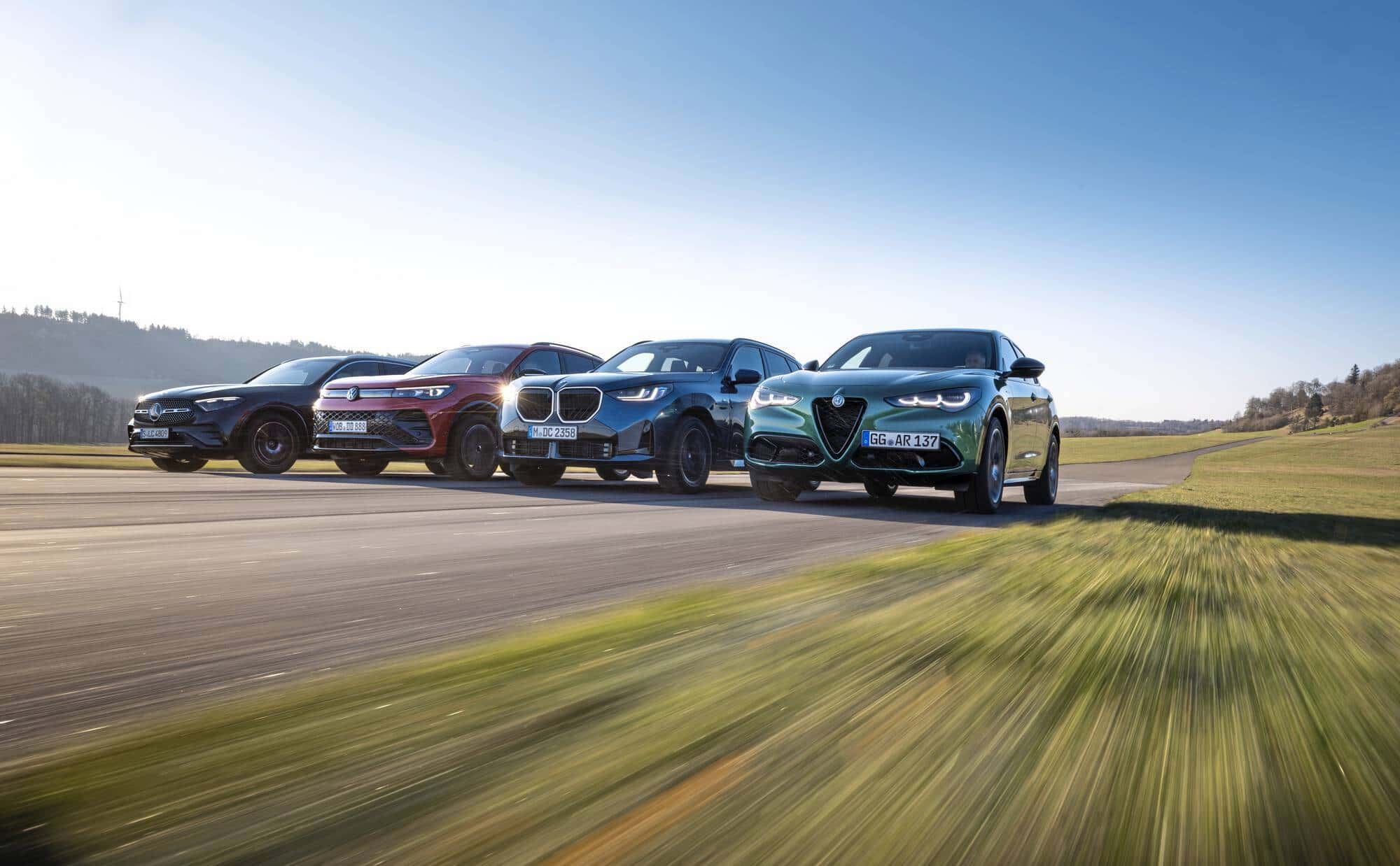 BMW-X3-Mercedes-GLC-VW-Tiguan-und-Alfa-Stelvio-Nur-ein-Diesel-SUV-kann-richtig-gl-nzen