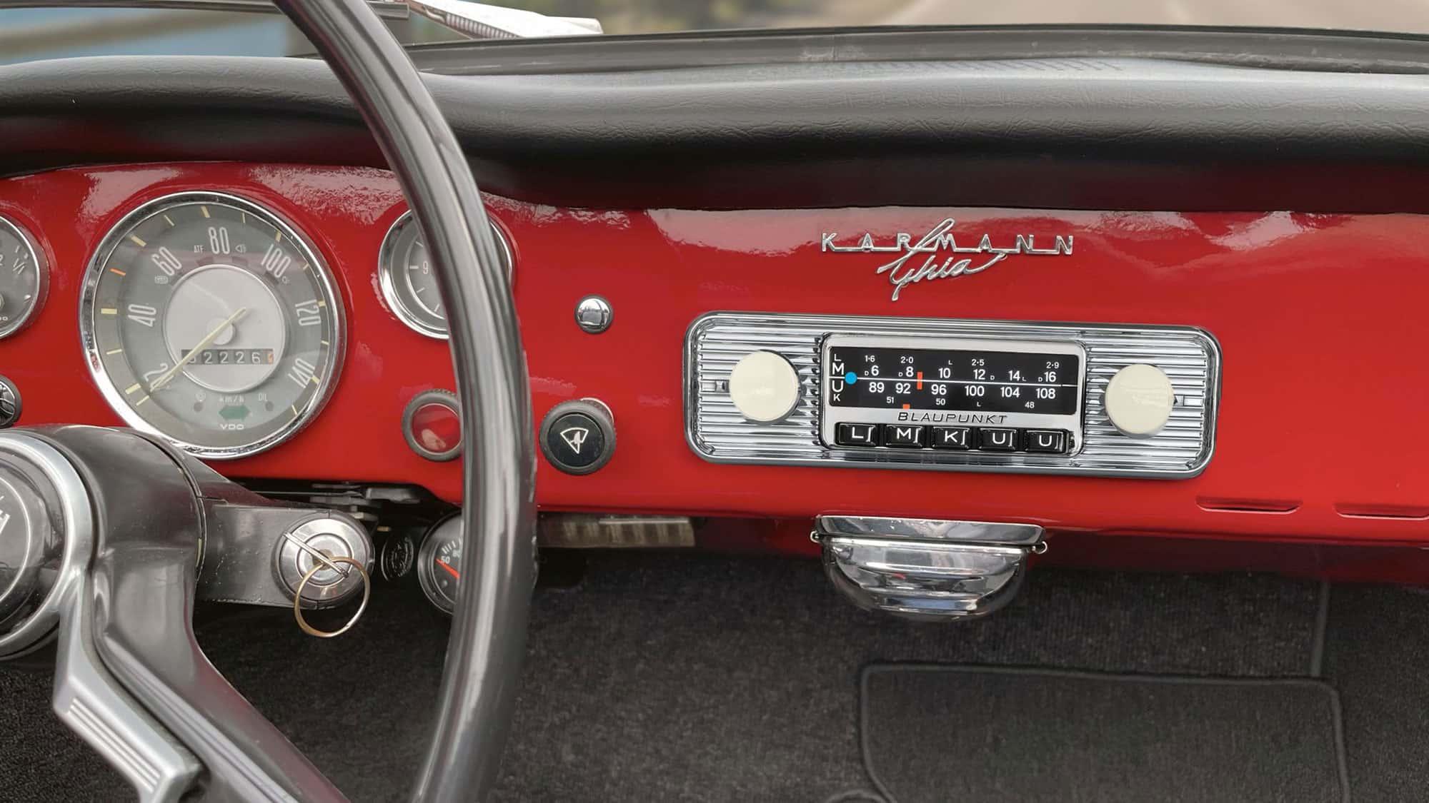 Retro-Autoradio-f-r-Oldtimer-Blaupunkt-Frankfurt-f-r-Autos-der-60er-und-70er