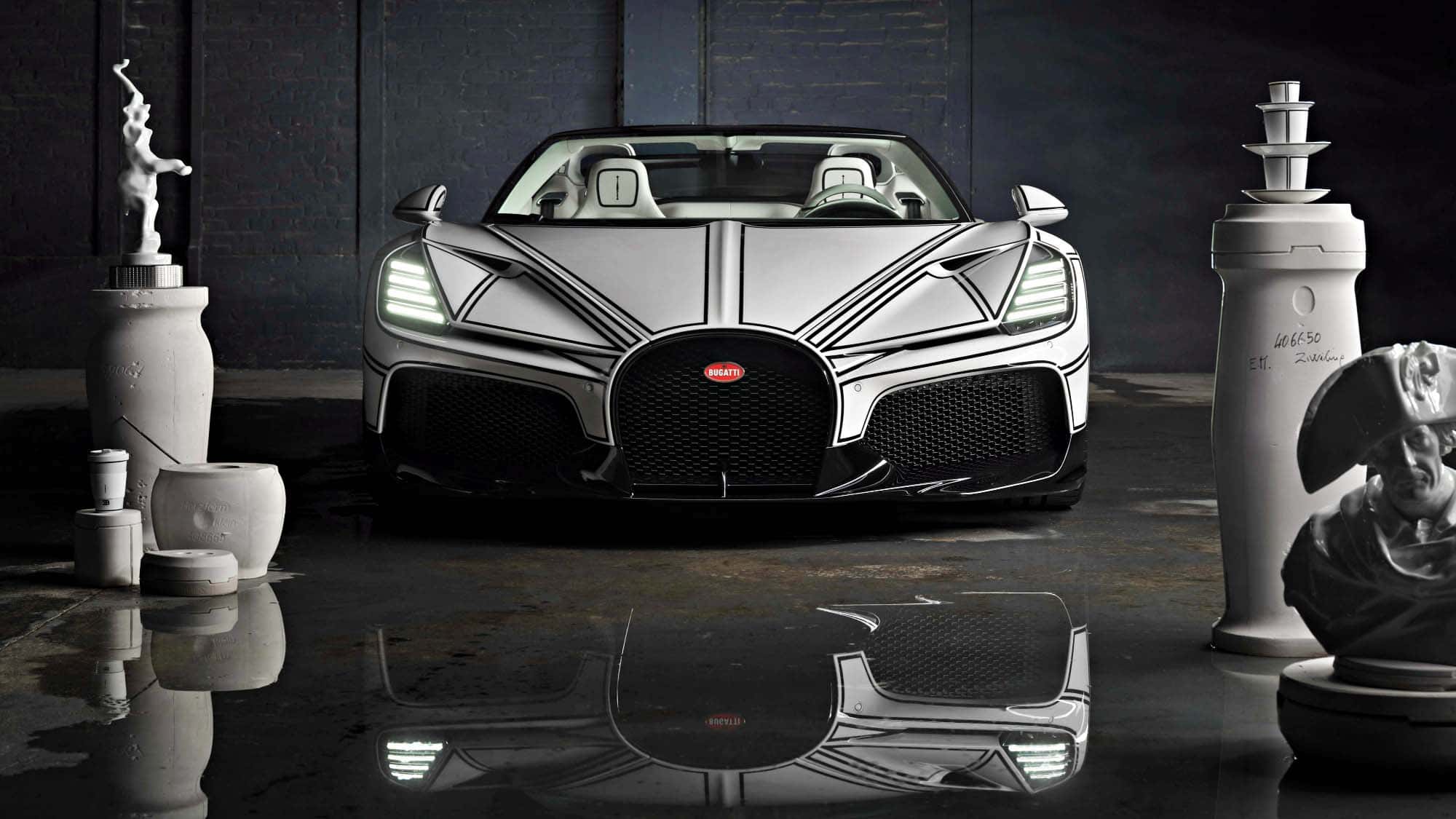 Bugatti-W16-Mistral-Blanc-ternel-Der-letzte-W16-Bugatti-wird-zur-Porzellan-Skulptur