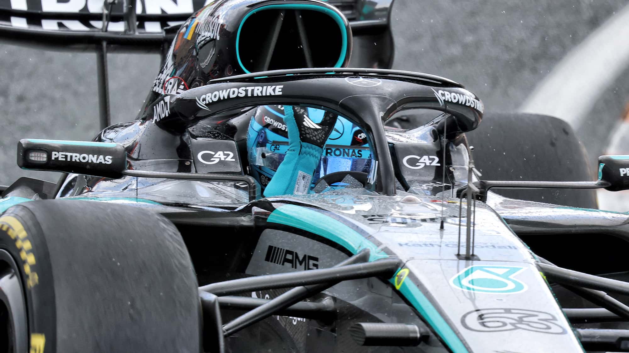 Image accompanying coverage of Russell’s Zandvoort Sprint Victory Cuts Gap as Wolff Eyes Ferrari’s Long-Run Threat