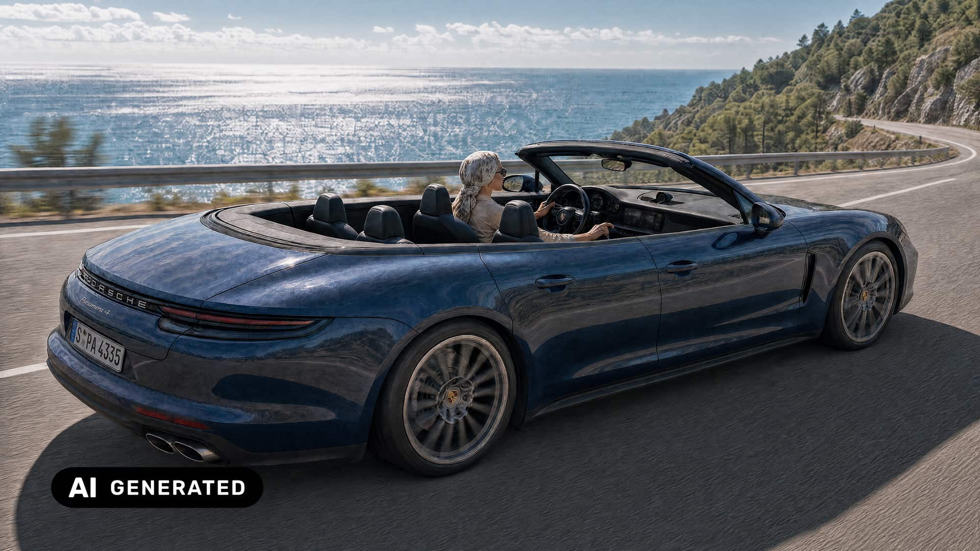 Manual transmission in a Porsche Panamera Cabriolet? Special request makes ...