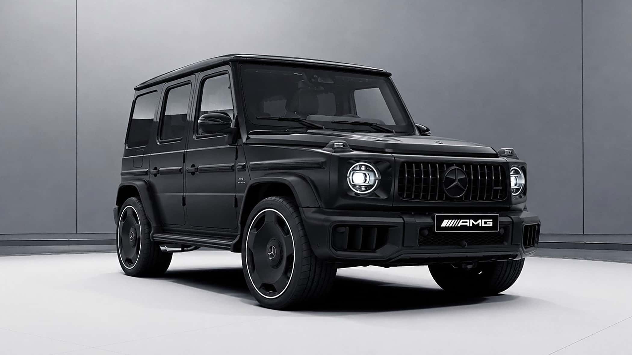 Mercedes-AMG G63 Two-Finish Edition: Only black, only 5, only down there
