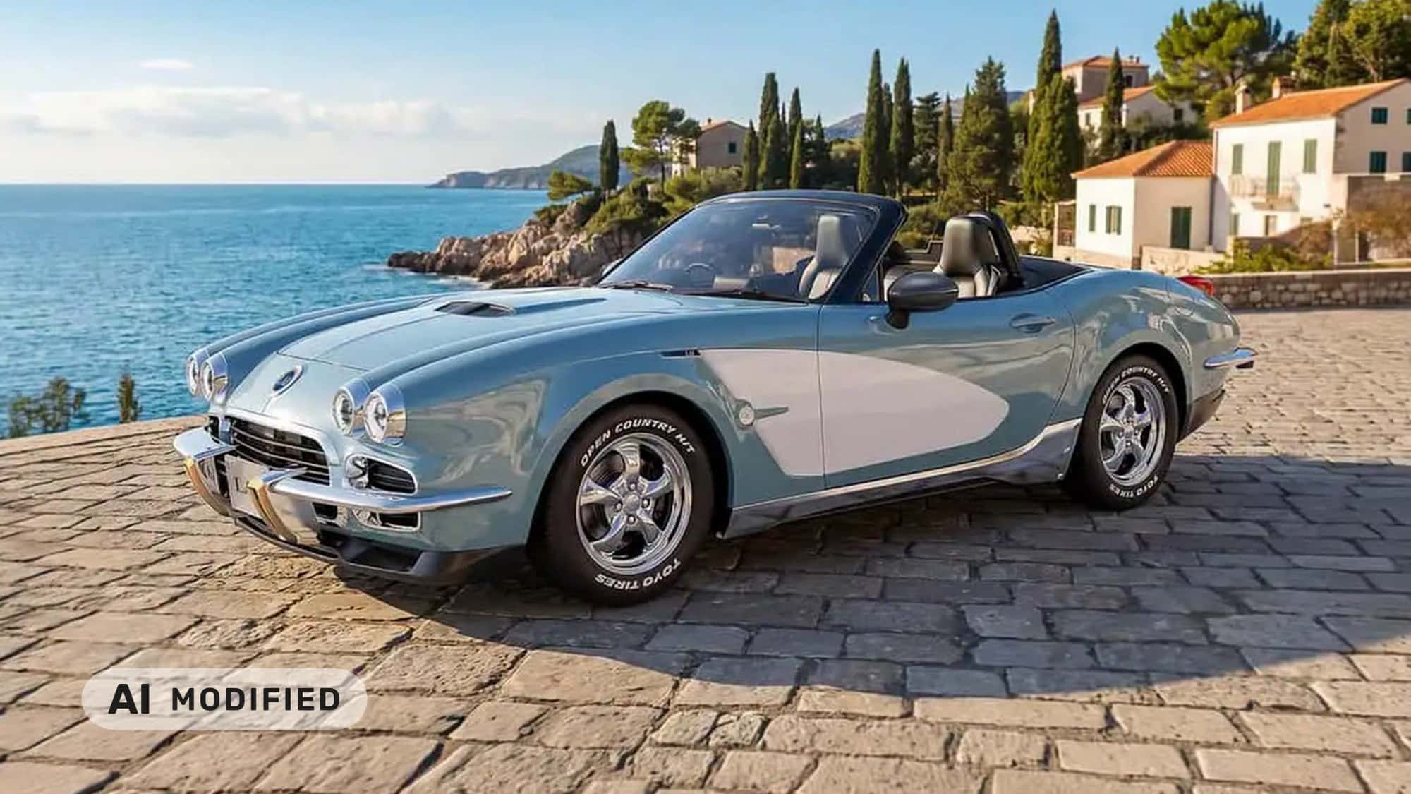 Mitsuoka LA1: Corvette C1 style for Mazda MX-5 Convertible