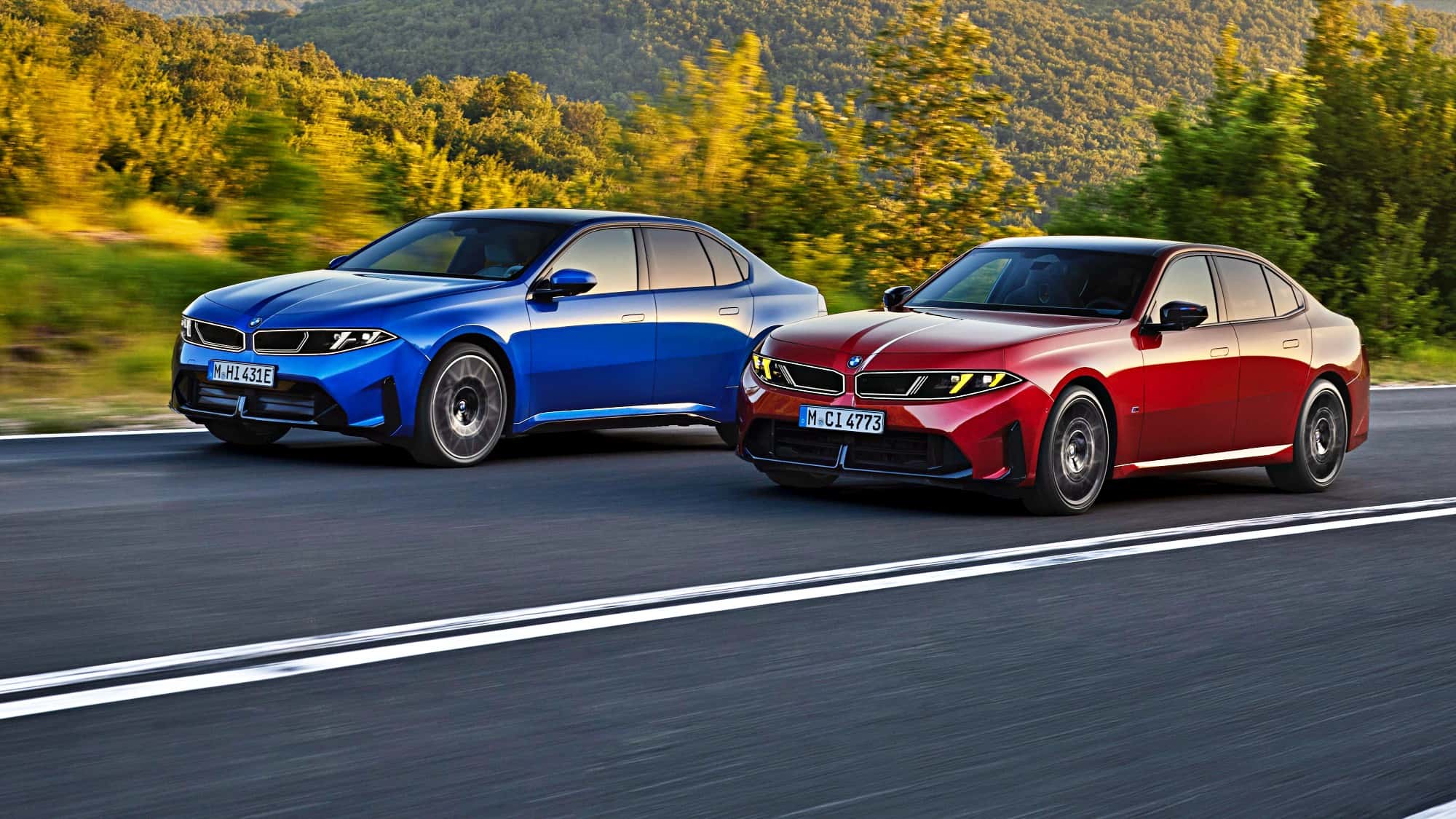 BMW 3er gegen i3: Gleicher Look aber zwei ganz verschiedene Welten