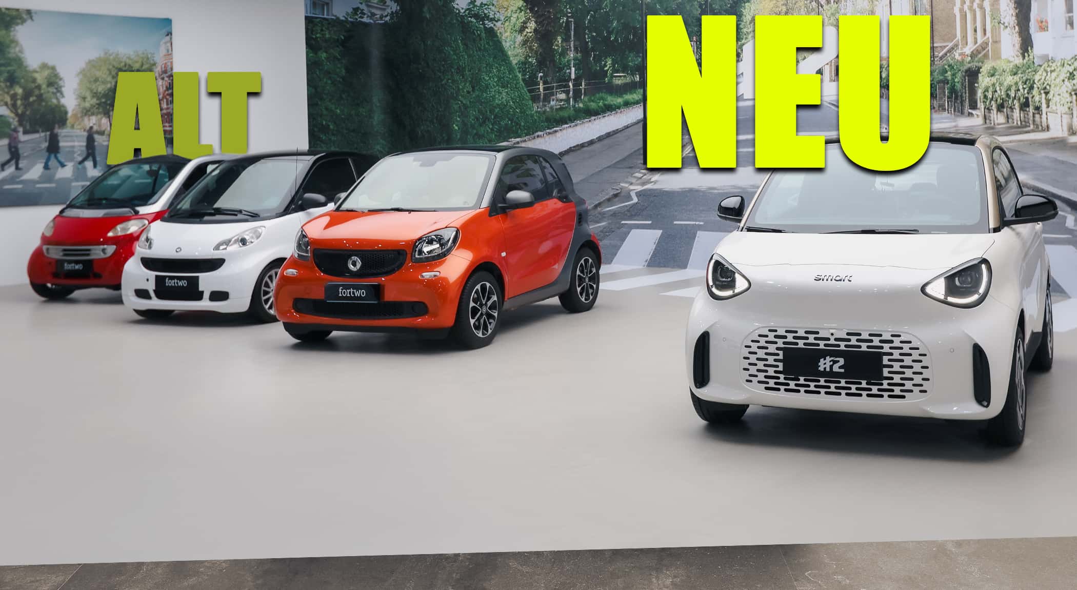 Smart #2: Vier Versionen und nur eine richtige