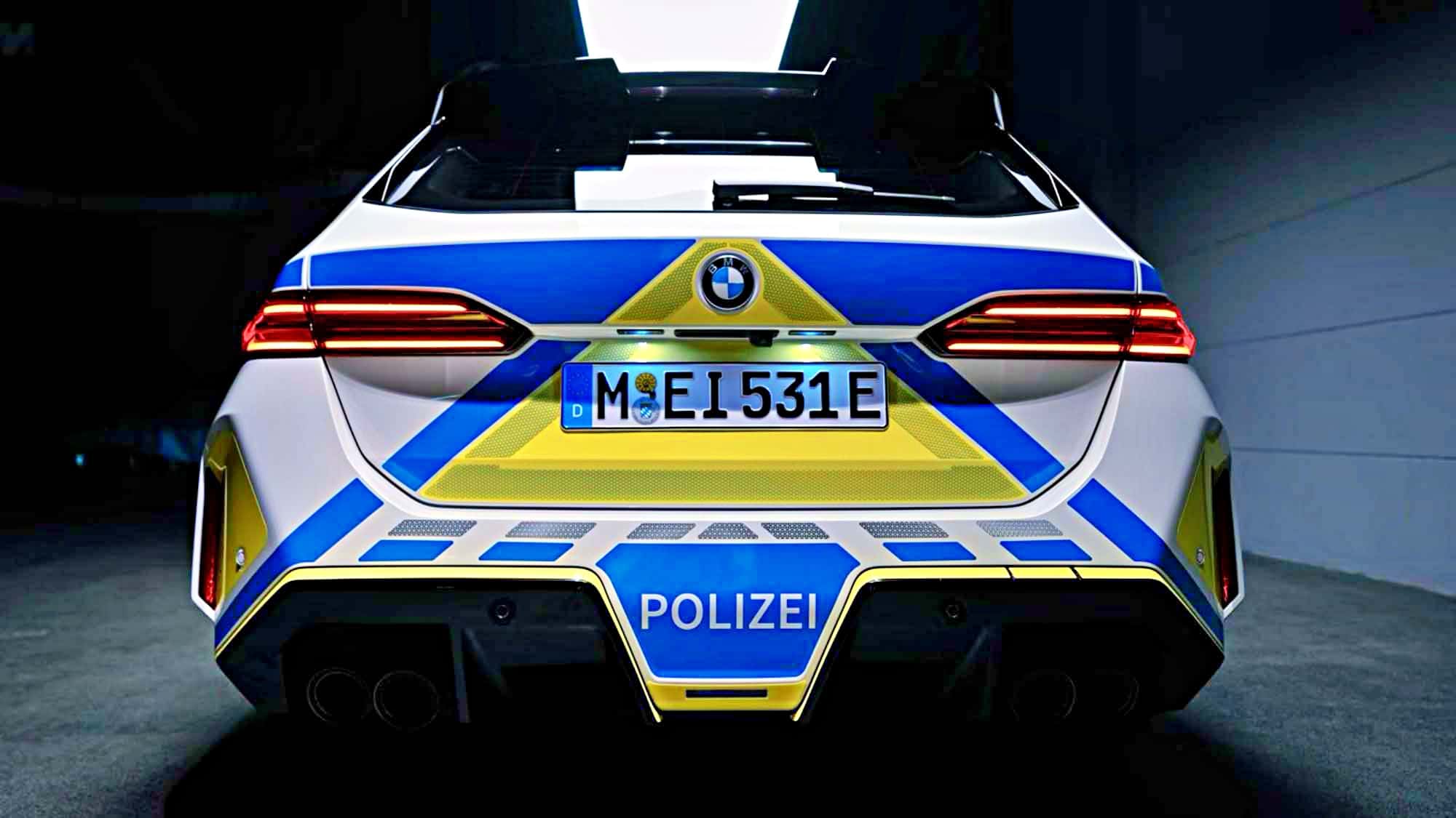 BMW M5 Touring as a police car: 727 hp for the highway patrol