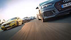 Power-Coupés - Test - Vergleichstest - RS 5 - ATS -V - RC F - AMG C 63 S - M4 Competition