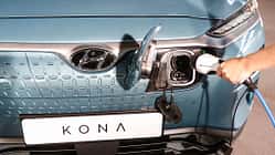 Hyundai Kona Elektro Ladebuchse
