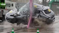 11/2019, Dekra Elektroauto-Crashtest Nissan Leaf