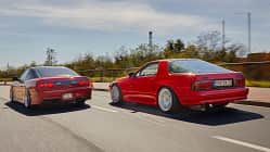Mazda RX-7 Nissan 200SX