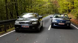 Opel Astra G Cabrio 1.6 16V, Peugeot 306 Cabrio 1.6, Exterieur