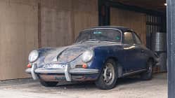 Porsche 356C 1600 Super Barn find (1965)