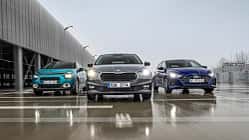 Skoda Fabia, Hyundai i20, Citroen C3
