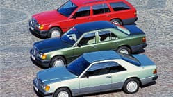 Mercedes W124 Modellpalette
