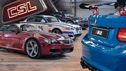 BMW CSL Modelle Collage M2 M6 M3 M5
