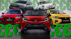 Kleinwagen Günstig Aygo Sandero Swift Fiat 500 Mitsubishi Space Star
