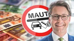Andreas Scheuer Maut Geld Collage