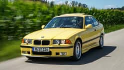 BMW M3 E36 Coupé (1993) Fahraufnahme  von vorn