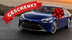 Toyota Mirai USA Aktion Geschenkt