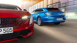 Peugeot 508 SW, VW Arteon Shooting Brake