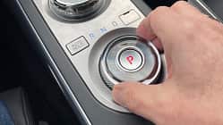 Genesis Electrified GV70, Mittelkonsole, Getriebe-Drehschalter