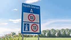 Österreich Tempolimitis Autobahn