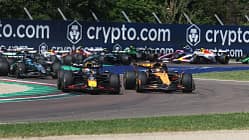 Start - Max Verstappen - Oscar Piastri - Formel 1 - GP Emilia Romagna - Imola - 18. Mai 2025
