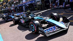 Pierre Gasly - Boxengasse - GP Monaco 2024