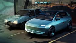 Skoda Favorit Designzeichnungen