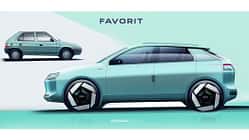 Skoda Favorit Designzeichnungen